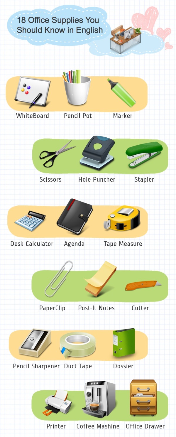 office supplies & stationery
